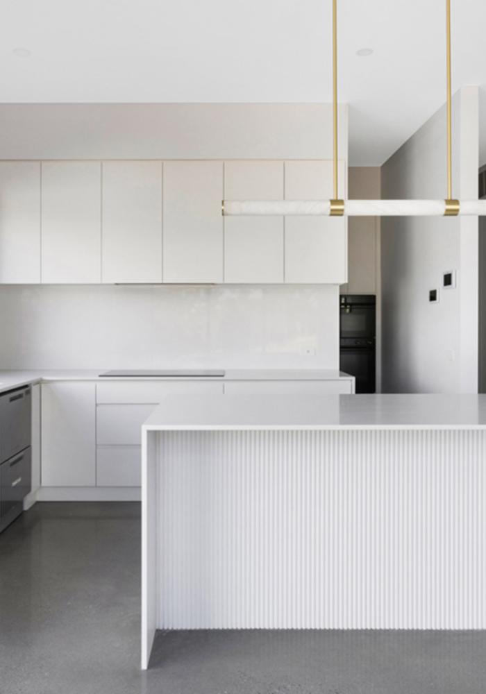 Custom kitchen joinery by Cambridge Cabinets for Newtown home
