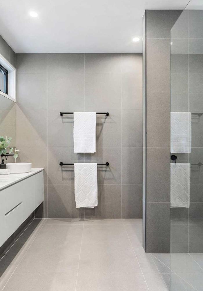 Custom bathroom cabinetry in Newtown by Cambridge Cabinets