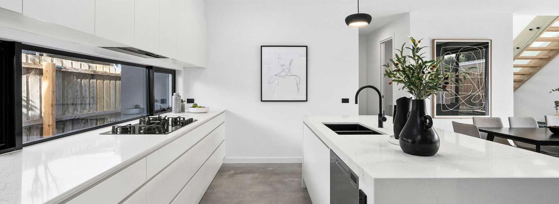 Custom kitchen cabinets in Newtown by Cambridge Cabinets