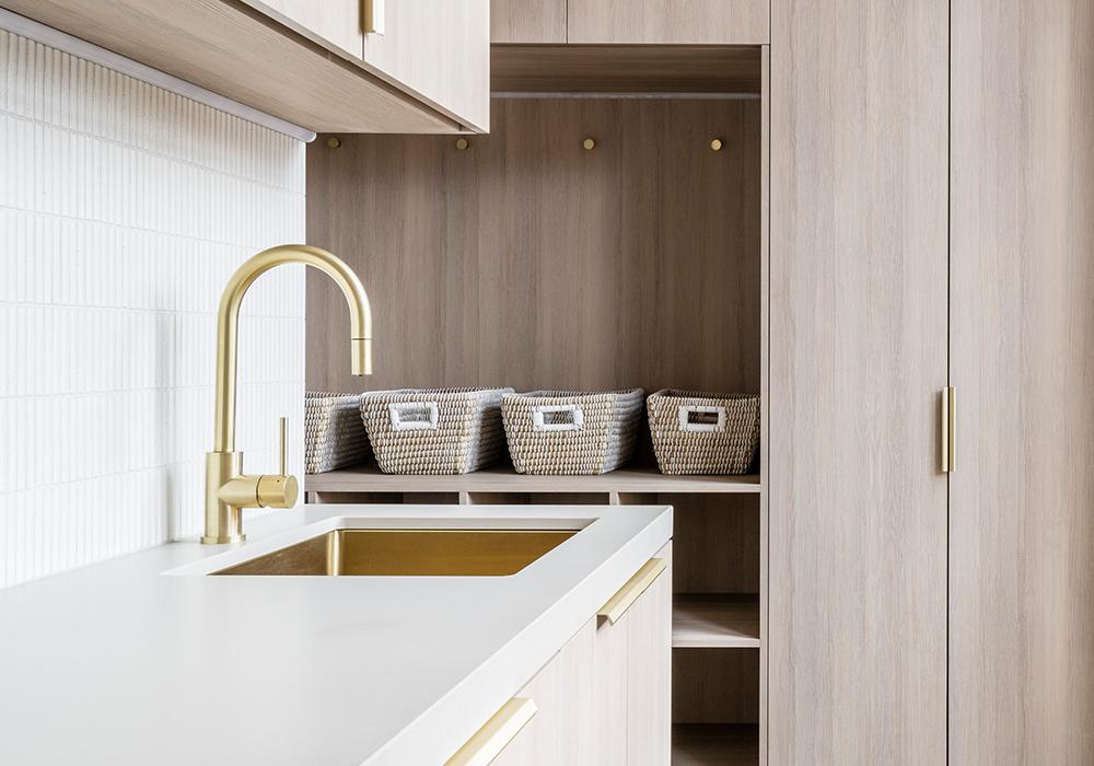 Custom Laundry Cabinets Geelong | Cambridge Cabinets