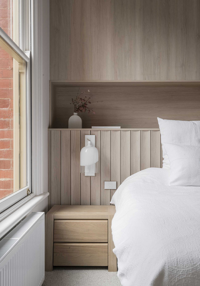 Custom bedroom cabinetry in Geelong by Cambridge Cabinets