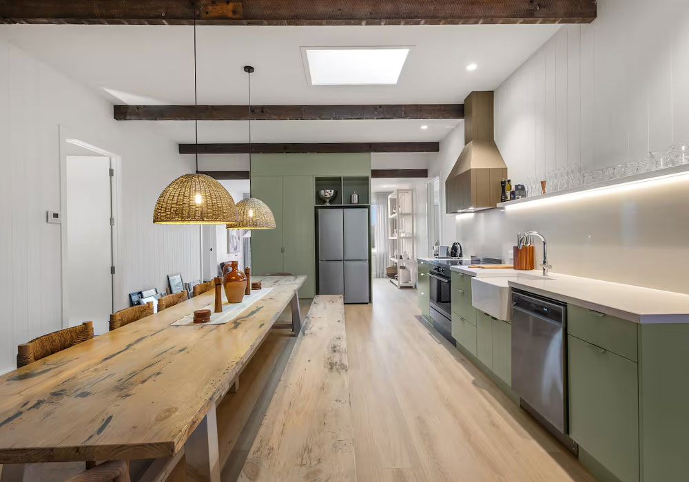 Custom kitchen cabinetry for Lorne home